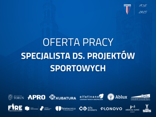 Oferta pracy – Specjalista ds. projektów sportowych