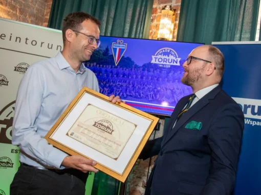 KS Pomorzanin Toruń z nagrodą Made in Toruń
