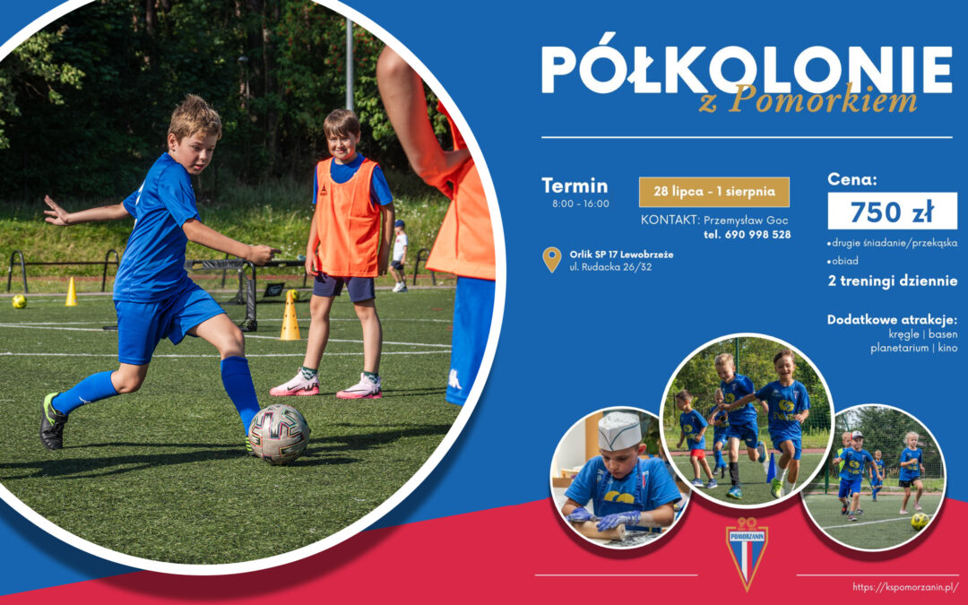 Trwają zapisy na letnie półkolonie z Pomorkiem!